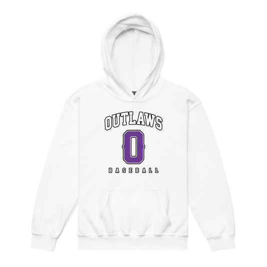 Classic | Youth Hoodie | Carolina Outlaws Baseball | Atheltics Logo