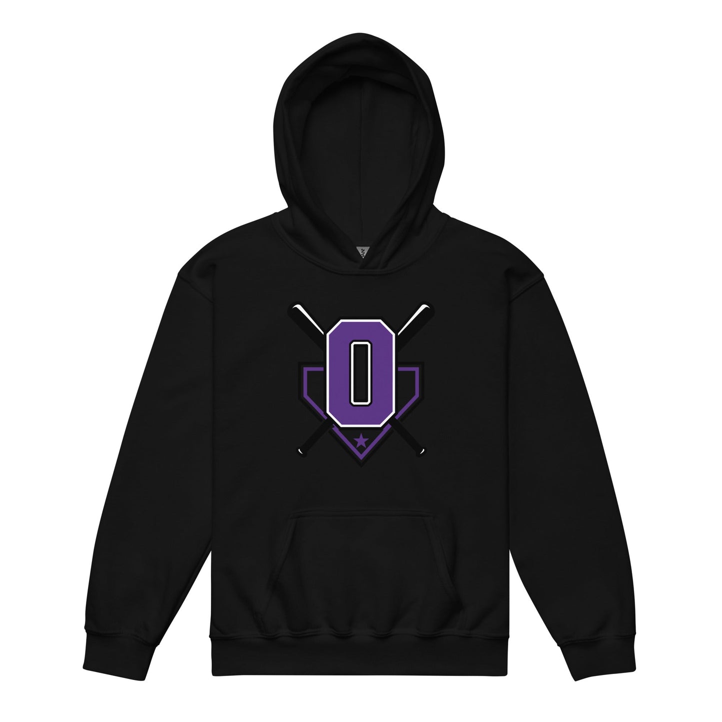 Classic | Youth Hoodie | Carolina Outlaws Baseball | Vanguard Logo