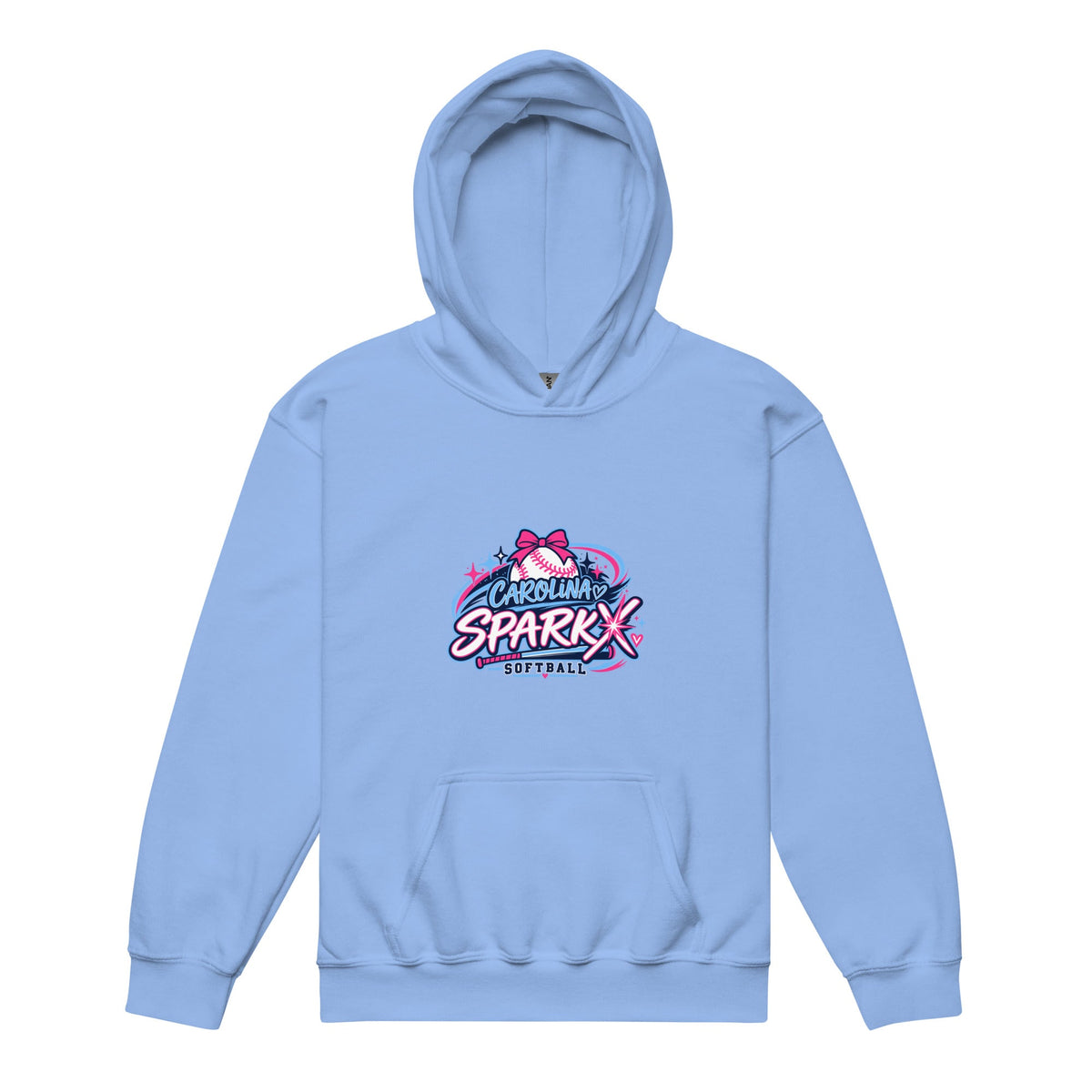 Classic | Youth Hoodie | Carolina Sparkx | Crest Logo