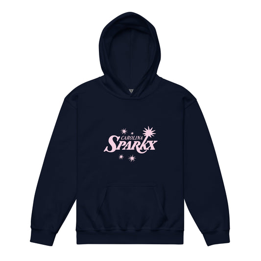 Classic | Youth Hoodie | Carolina Sparkx | Modern Script Logo