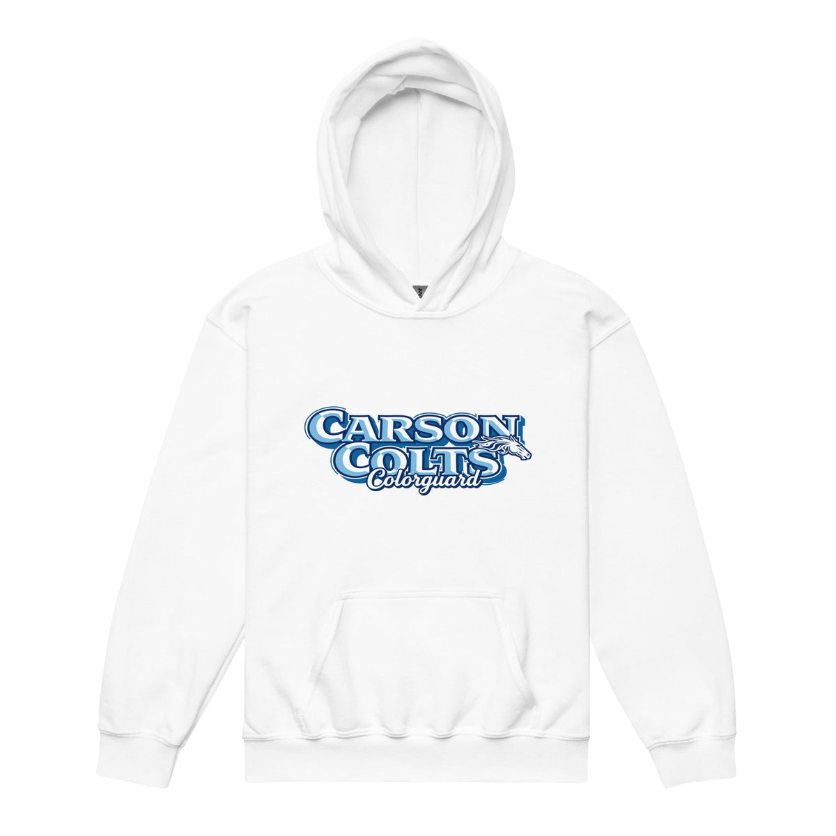 Classic | Youth Hoodie | Carson Colorguard | Colts Logo