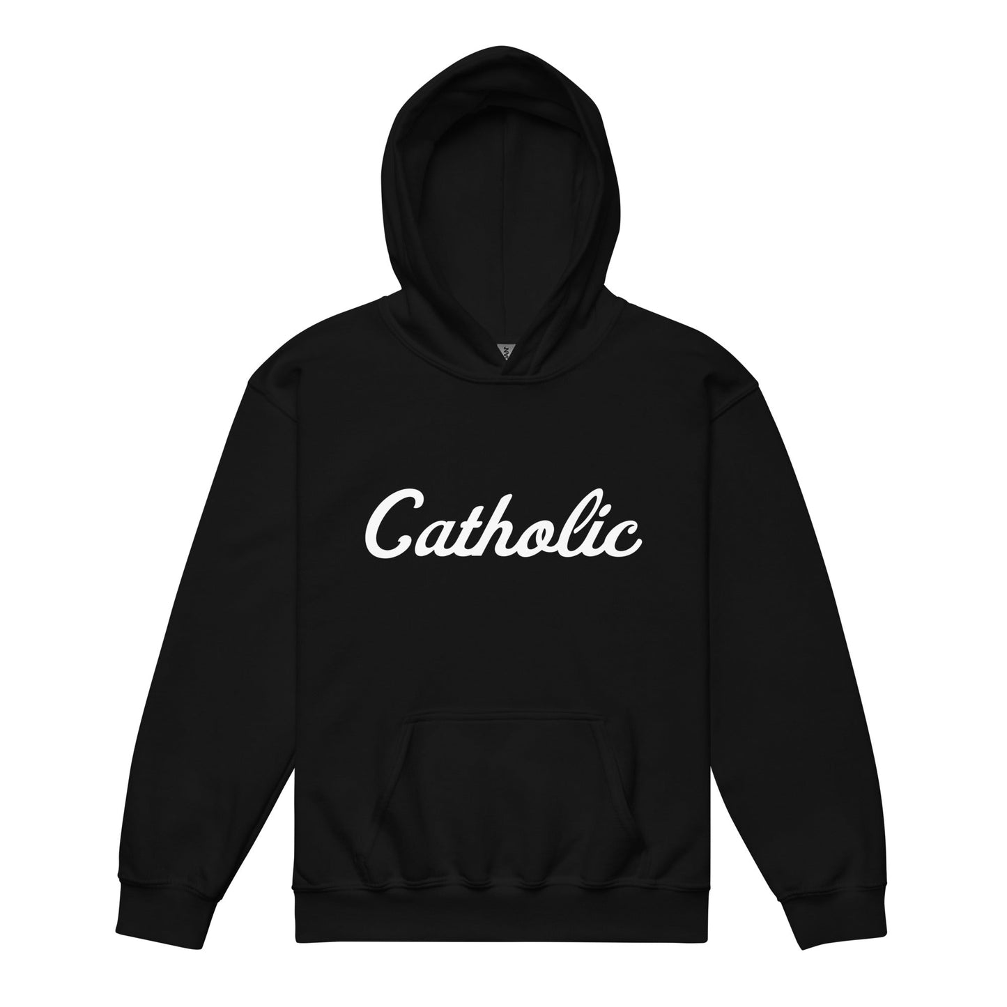 Classic | Youth Hoodie | Catholic High School | Script Logo