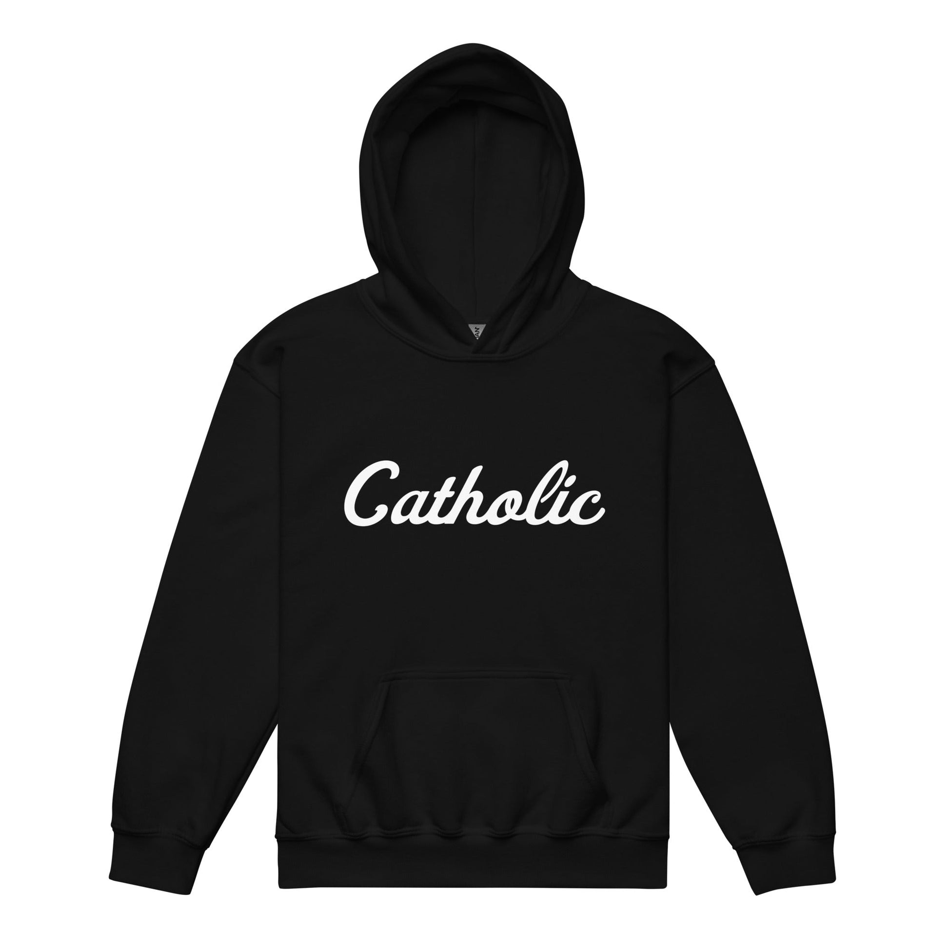 Classic | Youth Hoodie | Catholic High School | Script Logo