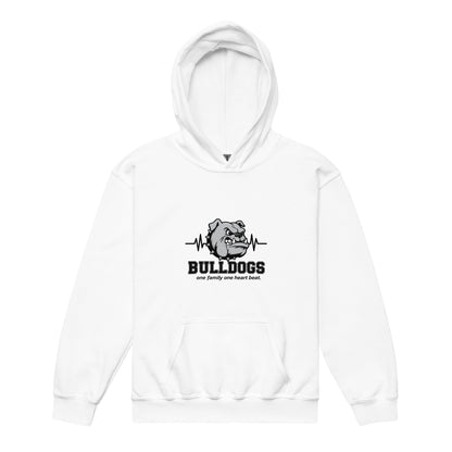 Classic | Youth Hoodie | Celina Recreational Football Black | Bulldogs Crest Logo