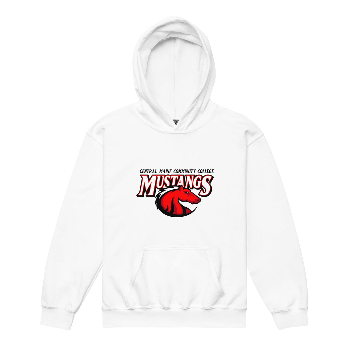 Classic | Youth Hoodie | Central Maine Community College Woman’s Soccer | Vanguard Logo