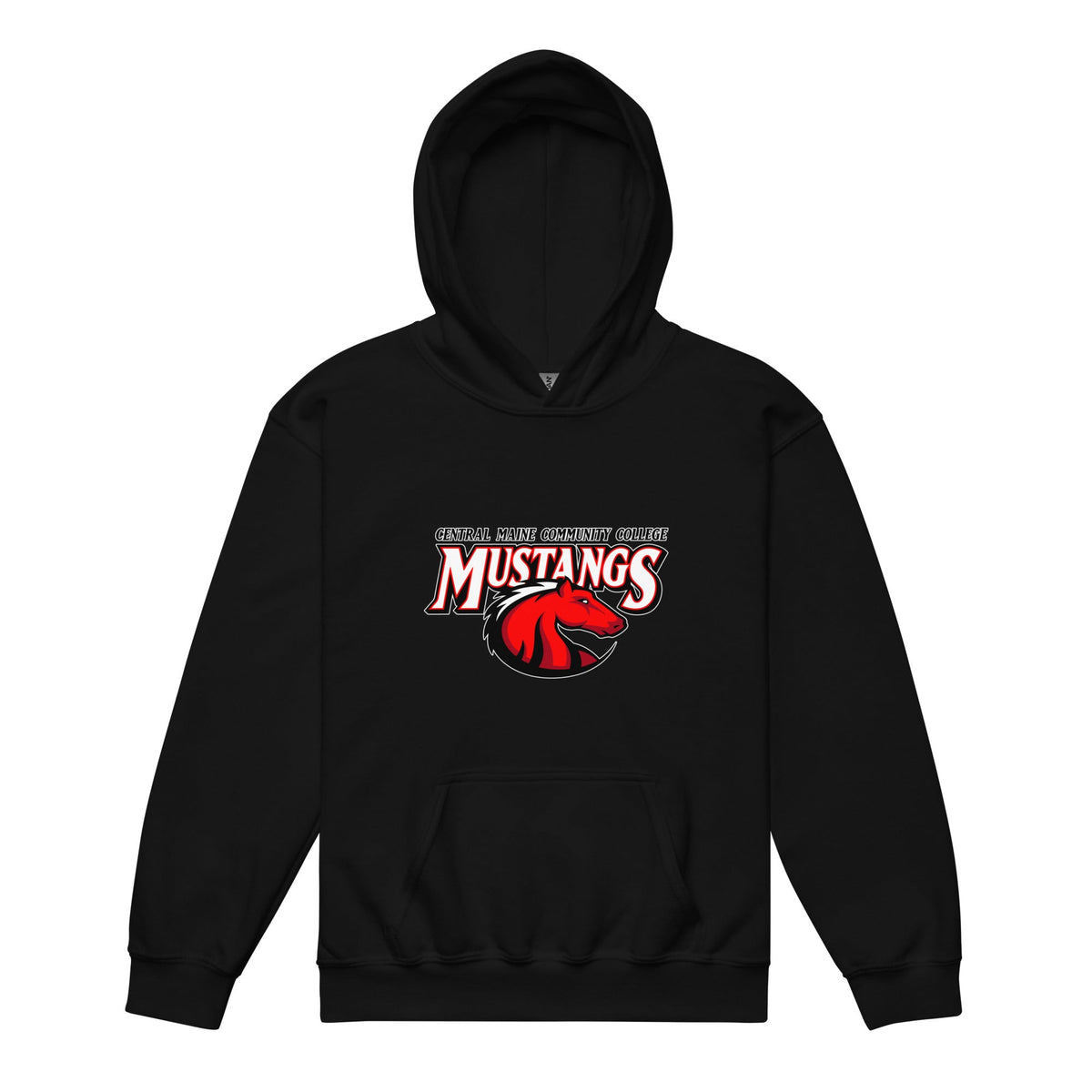 Classic | Youth Hoodie | Central Maine Community College Woman’s Soccer | Vanguard Logo