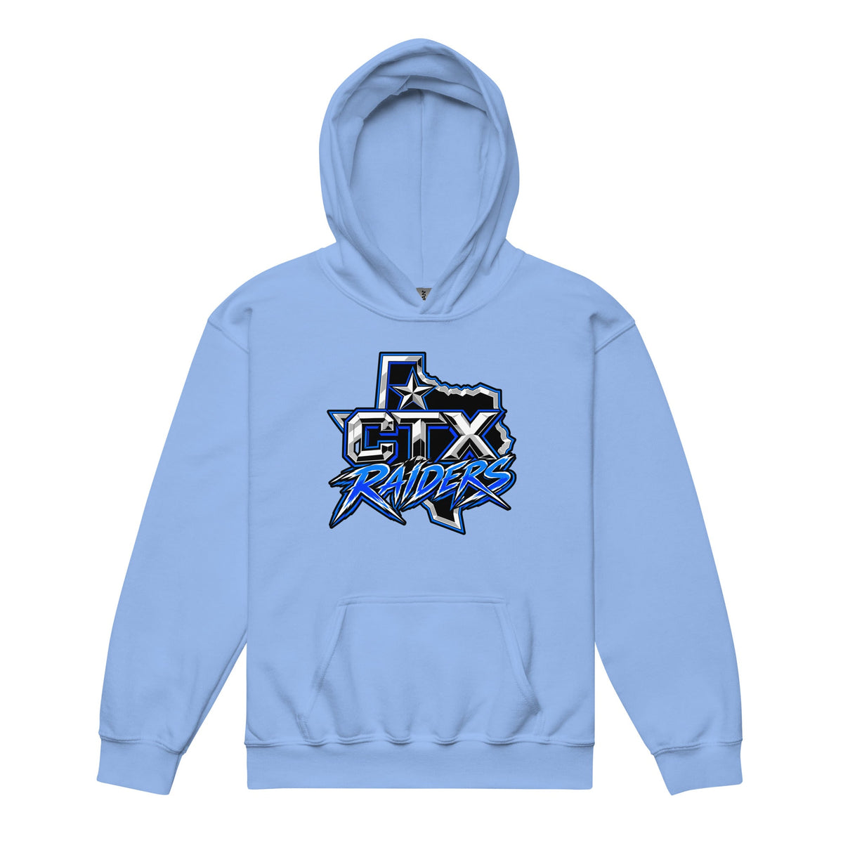 Classic | Youth Hoodie | Central Texas Raiders | Crest Logo