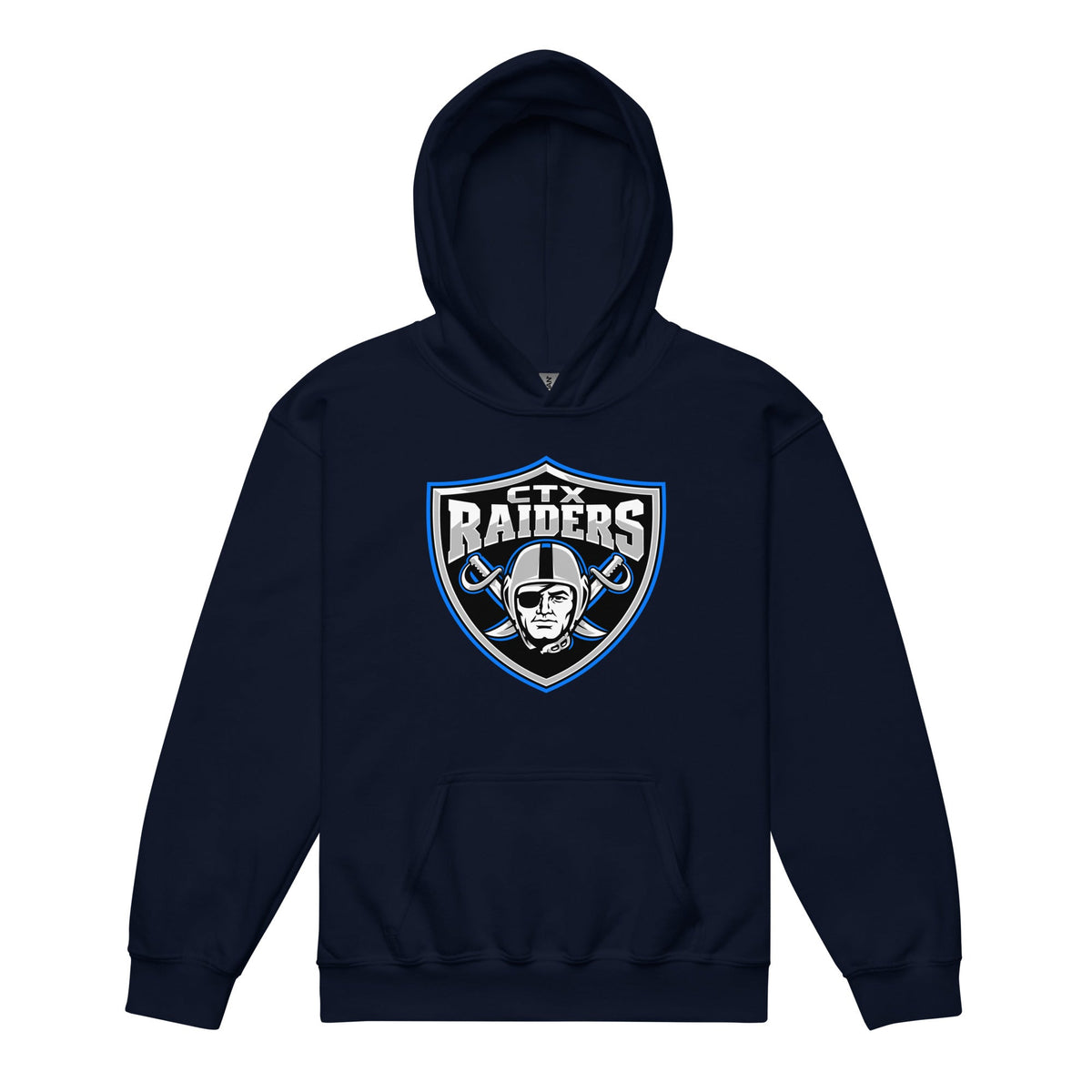 Classic | Youth Hoodie | Central Texas Raiders | Emblem Logo