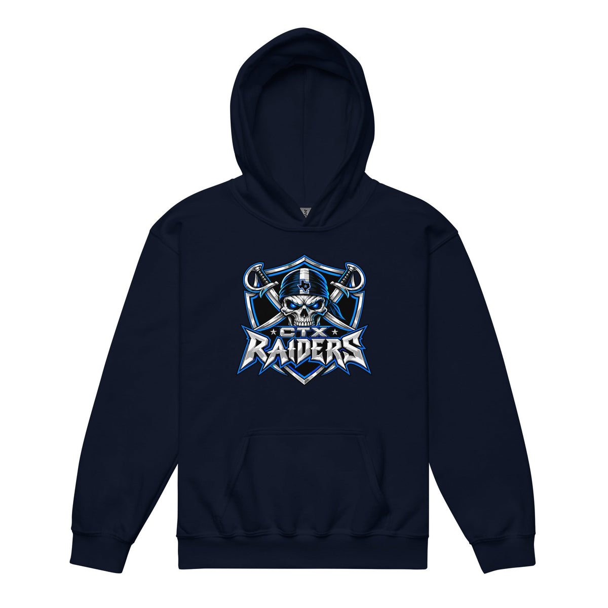 Classic | Youth Hoodie | Central Texas Raiders | Shield Logo