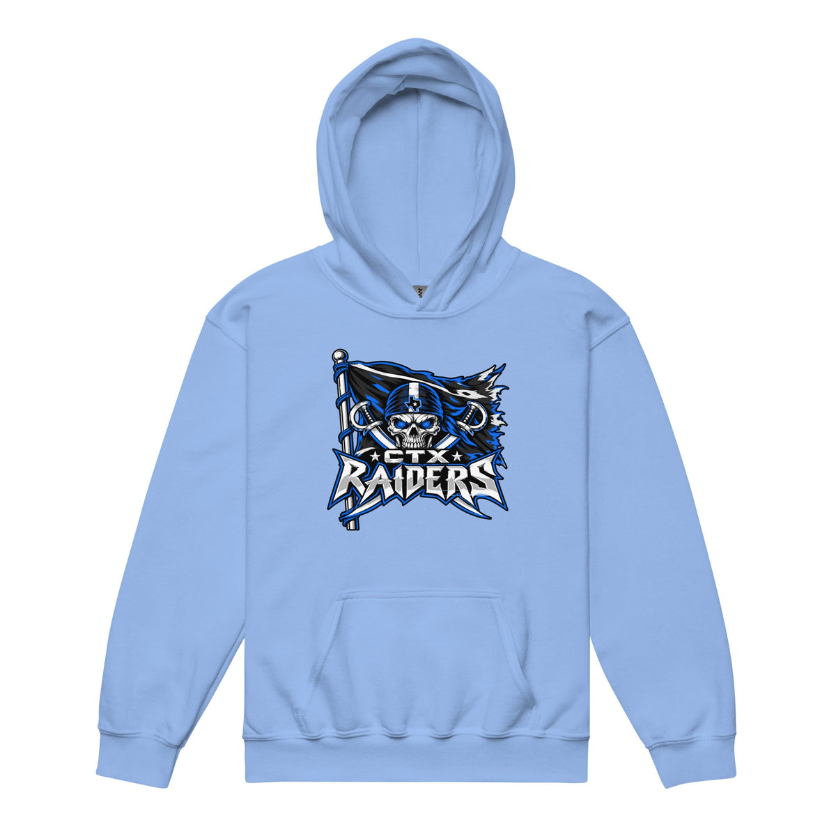 Classic | Youth Hoodie | Central Texas Raiders | Vanguard Logo