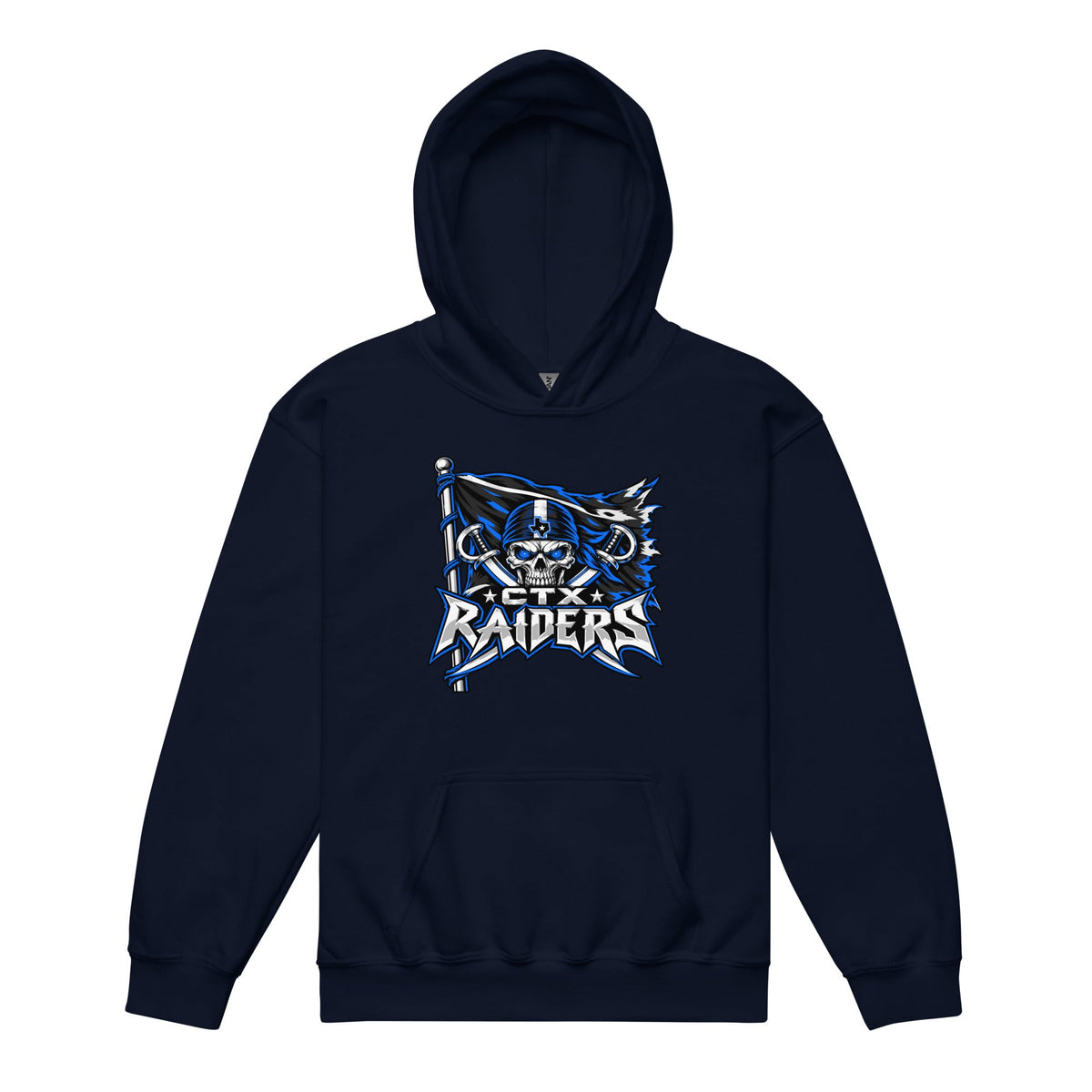 Classic | Youth Hoodie | Central Texas Raiders | Vanguard Logo