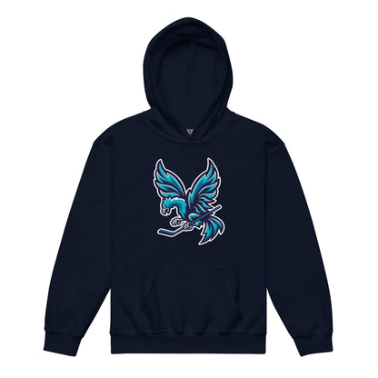 Classic | Youth Hoodie | Charlotte Rise | Mascot Logo