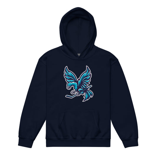 Classic | Youth Hoodie | Charlotte Rise | Mascot Logo