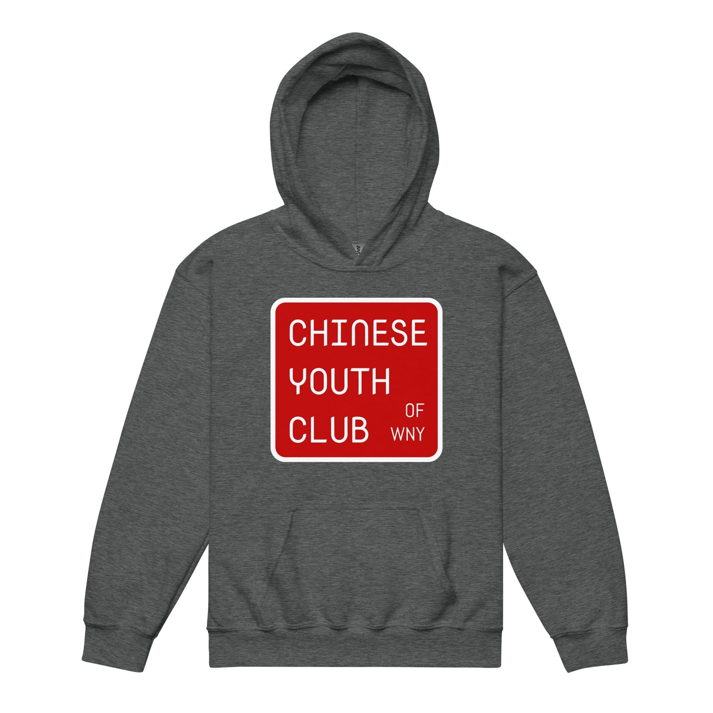 Classic | Youth Hoodie | Chinese Youth Club of WNY | Mark Logo