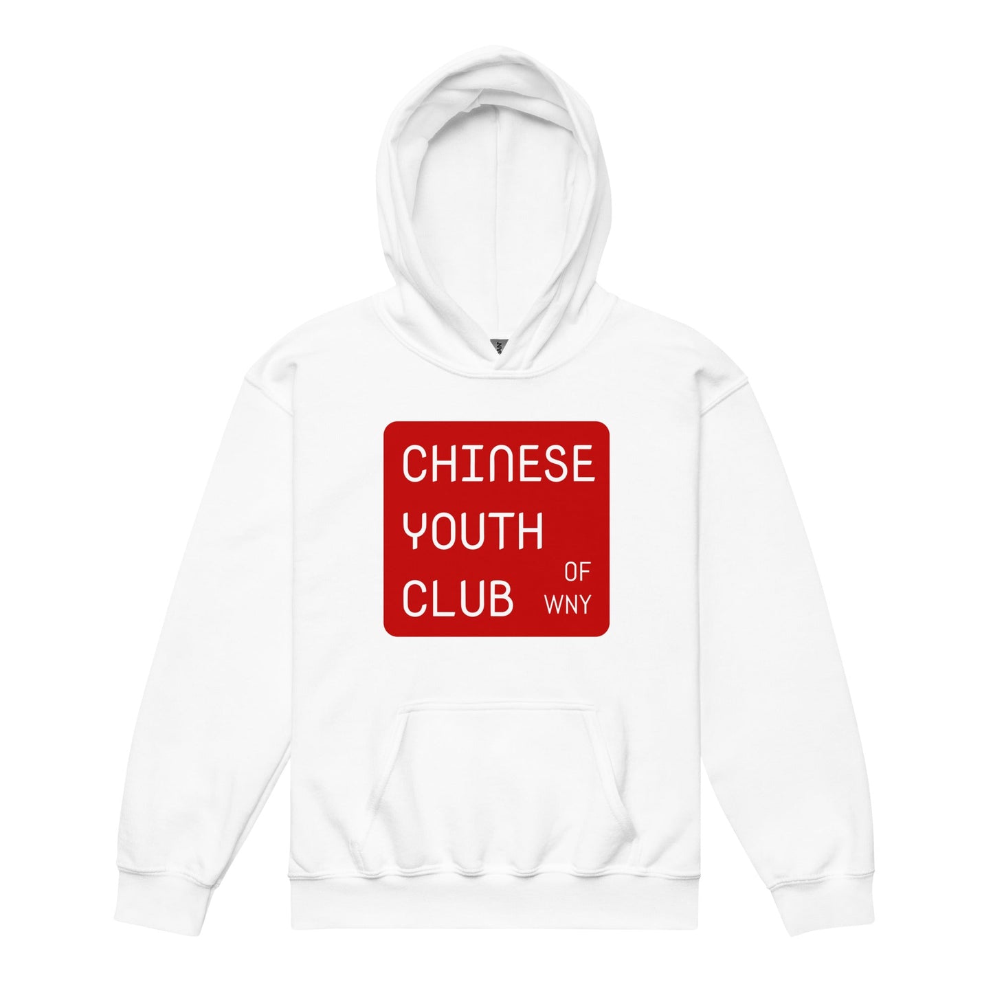 Classic | Youth Hoodie | Chinese Youth Club of WNY | Mark Logo
