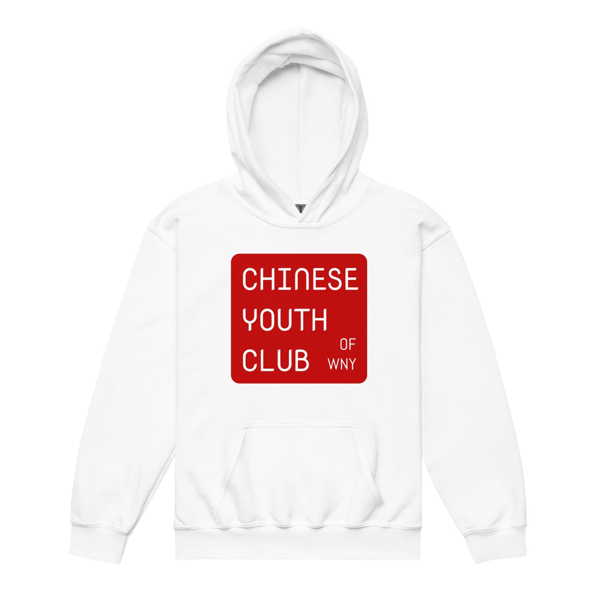 Classic | Youth Hoodie | Chinese Youth Club of WNY | Mark Logo