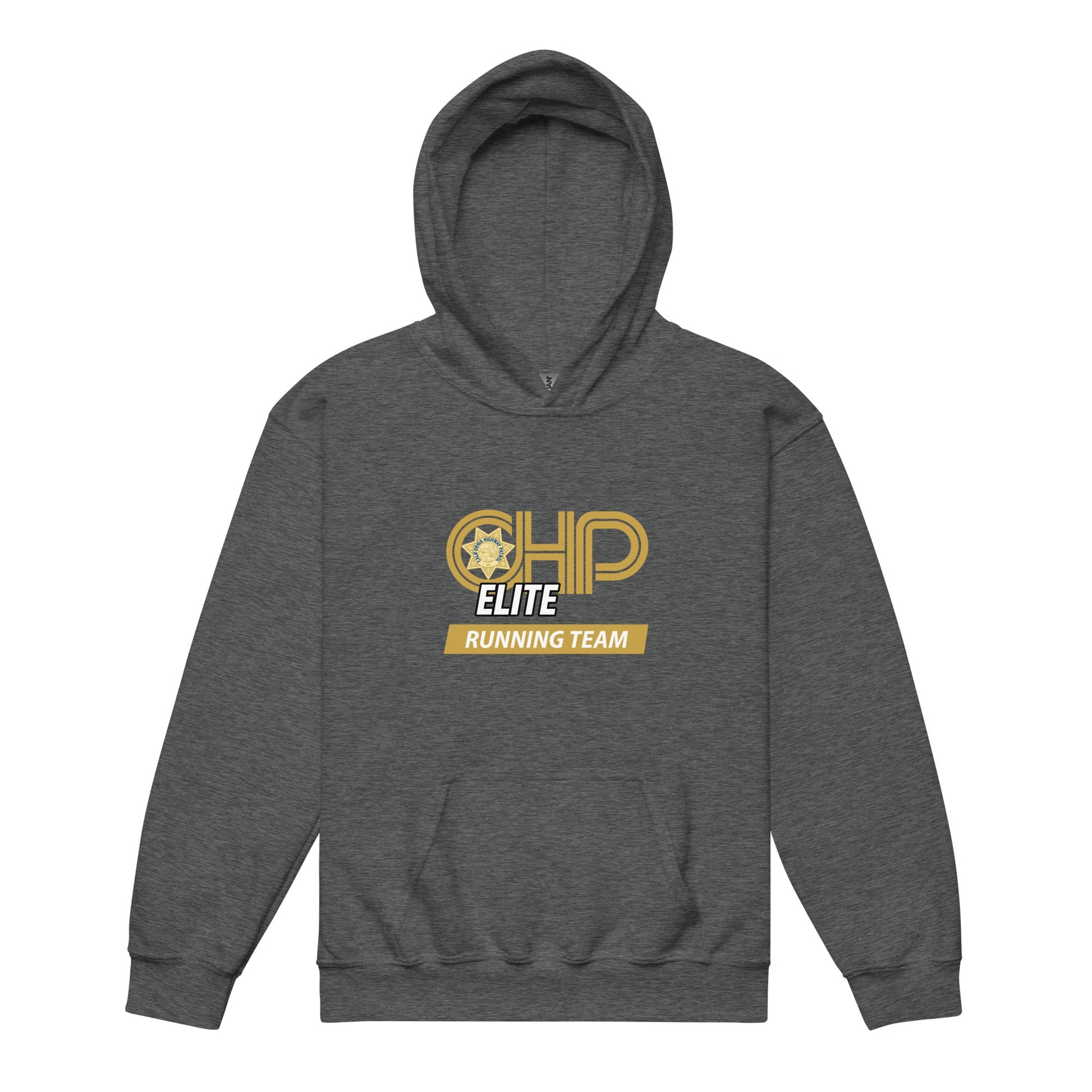 Classic | Youth Hoodie | CHP Elite Running Team | Runner Crest Logo