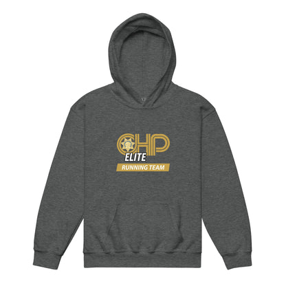 Classic | Youth Hoodie | CHP Elite Running Team | Runner Crest Logo