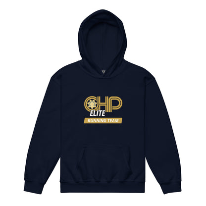 Classic | Youth Hoodie | CHP Elite Running Team | Runner Crest Logo