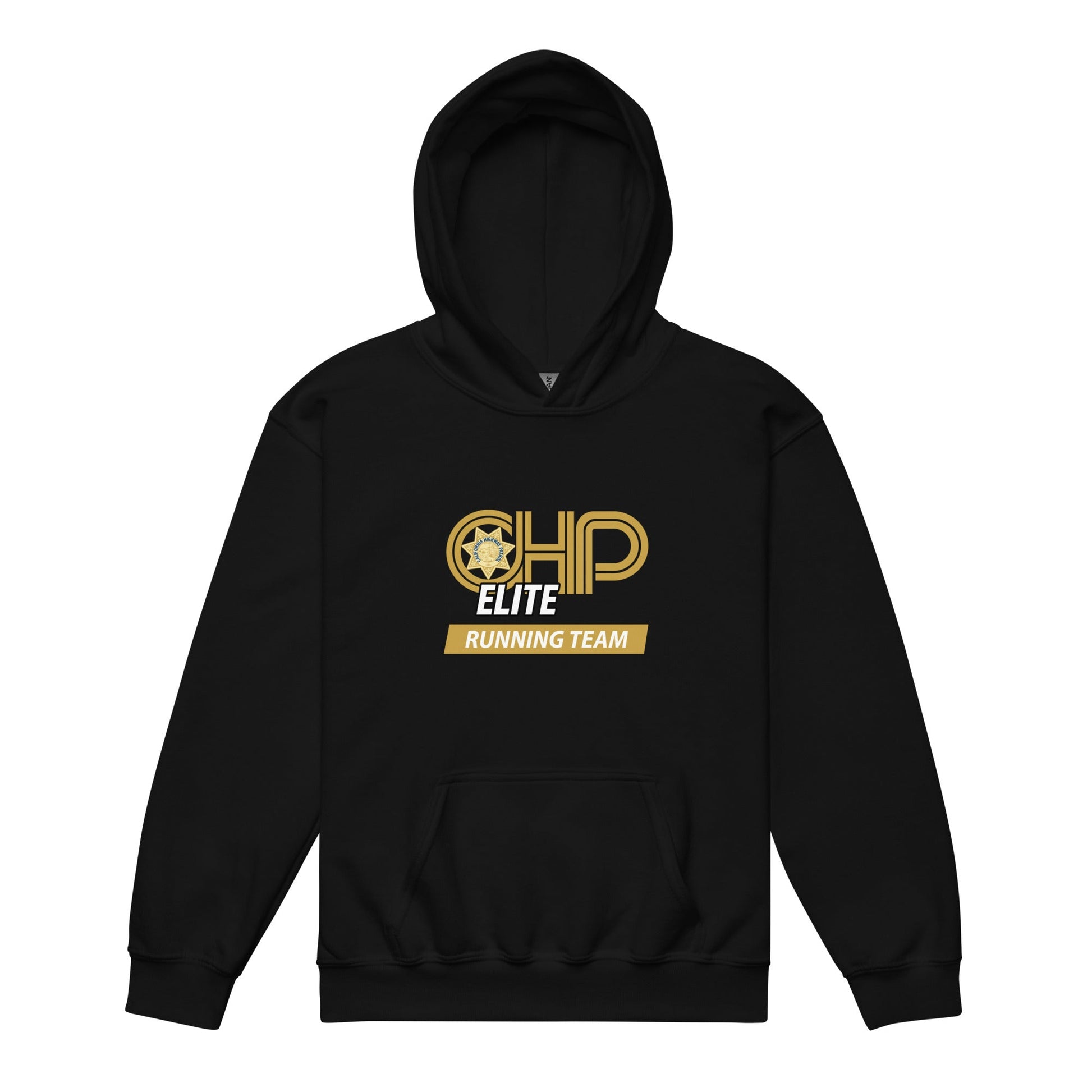 Classic | Youth Hoodie | CHP Elite Running Team | Runner Crest Logo