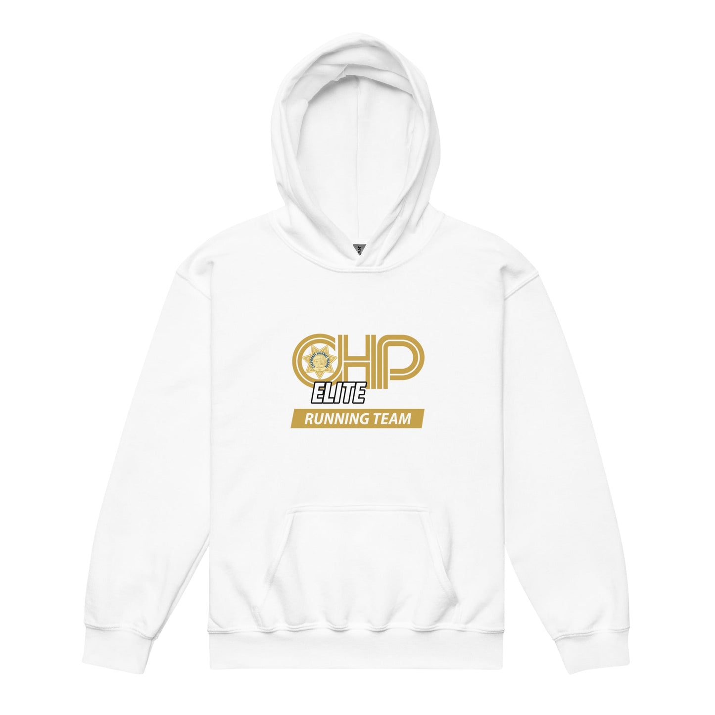 Classic | Youth Hoodie | CHP Elite Running Team | Runner Crest Logo
