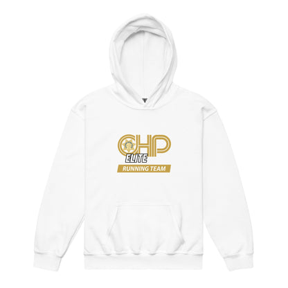Classic | Youth Hoodie | CHP Elite Running Team | Runner Crest Logo