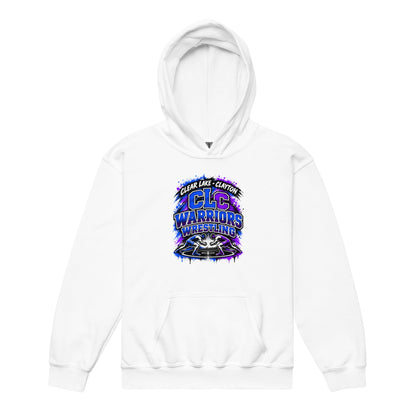 Classic | Youth Hoodie | Clear Lake - Clayton Wrestling | Apex Logo