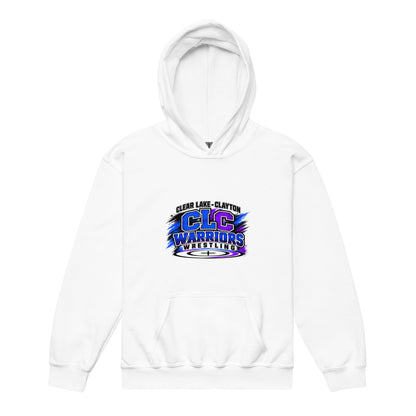 Classic | Youth Hoodie | Clear Lake - Clayton Wrestling | Vanguard Logo