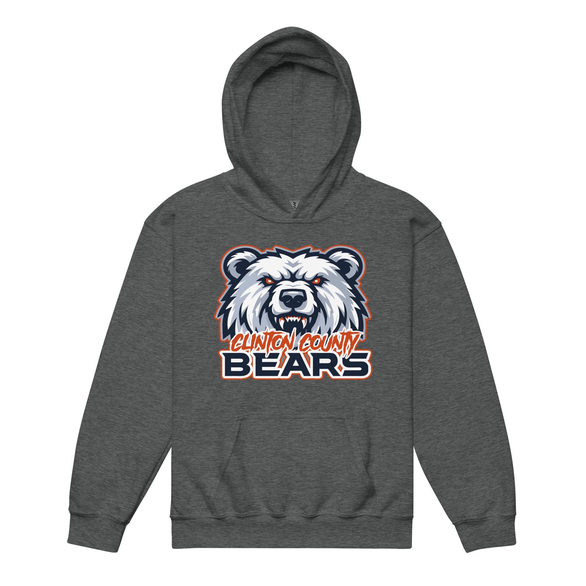 Classic | Youth Hoodie | CLINTON COUNTY BEARS | Bears Mascot Logo