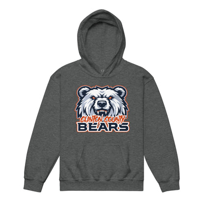 Classic | Youth Hoodie | CLINTON COUNTY BEARS | Bears Mascot Logo