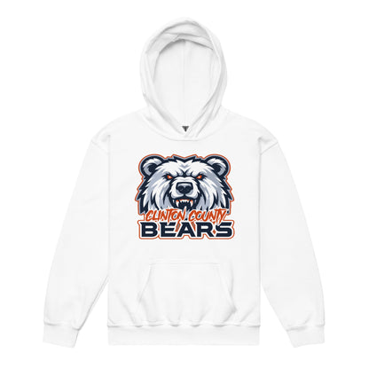 Classic | Youth Hoodie | CLINTON COUNTY BEARS | Bears Mascot Logo