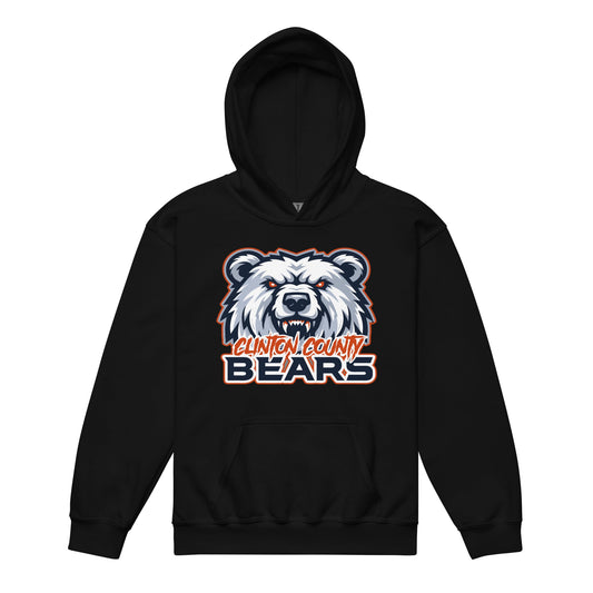 Classic | Youth Hoodie | CLINTON COUNTY BEARS | Bears Mascot Logo
