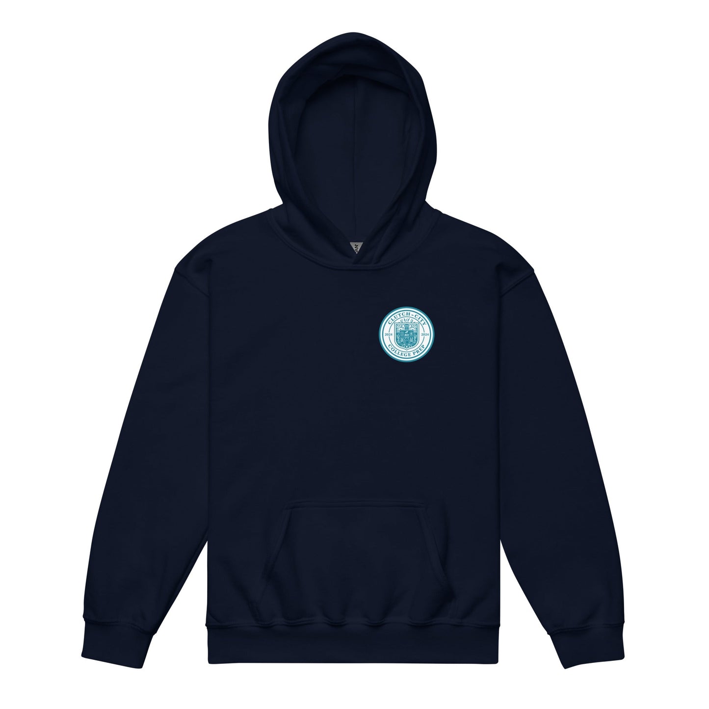 Classic | Youth Hoodie | Clutch City College Prep | Mark Logo