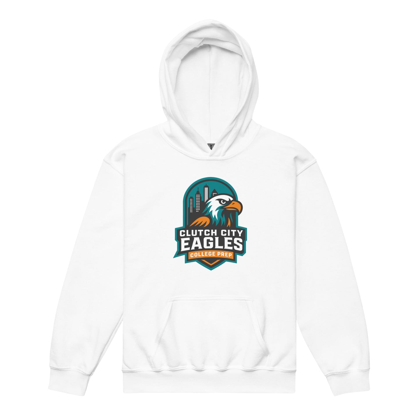 Classic | Youth Hoodie | Clutch City College Prep | Shield Logo