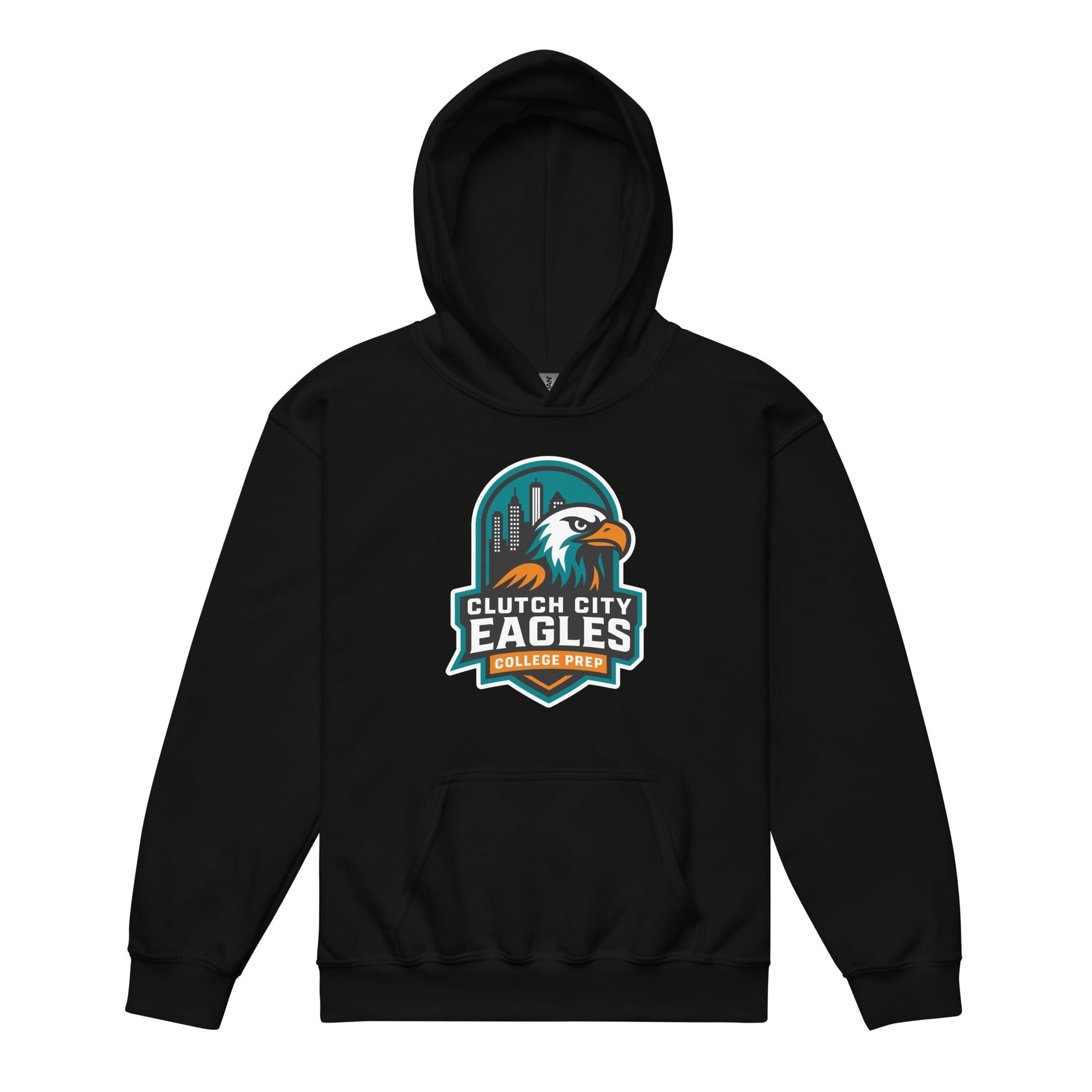 Classic | Youth Hoodie | Clutch City College Prep | Shield Logo
