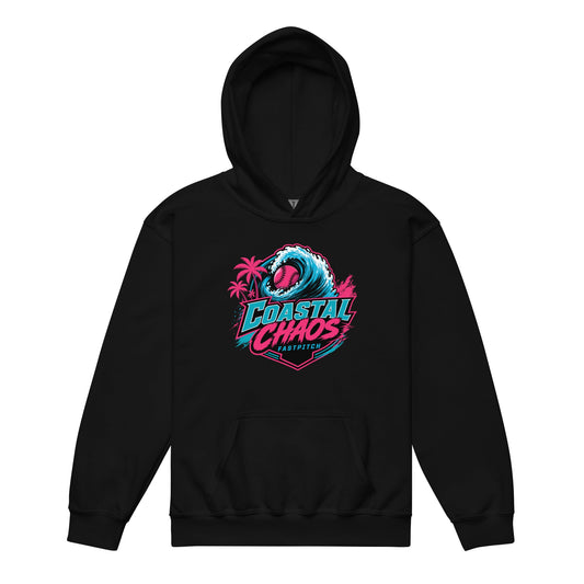 Classic | Youth Hoodie | Coastal Chaos Fastpitch | Emblem Logo