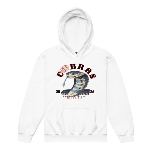 Classic | Youth Hoodie | Cobras '26 | Minor Div Logo
