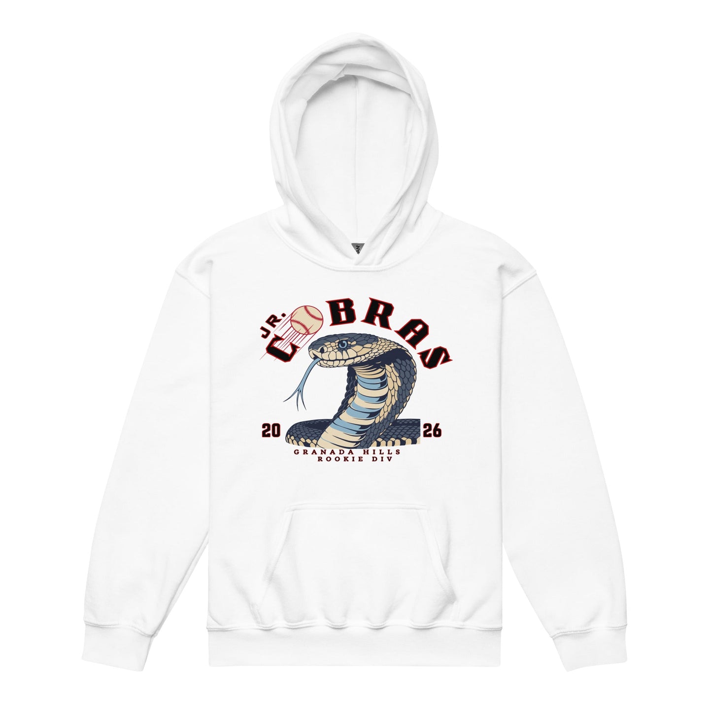 Classic | Youth Hoodie | Cobras '26 | Rookie Div Logo