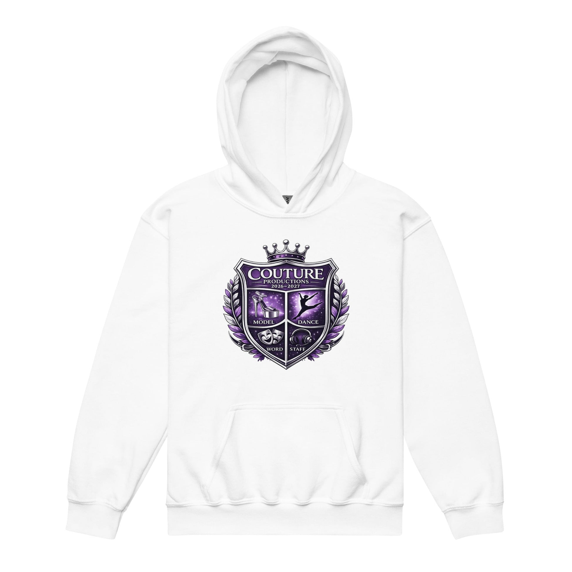 Classic | Youth Hoodie | Couture Productions | Couture Shield Logo