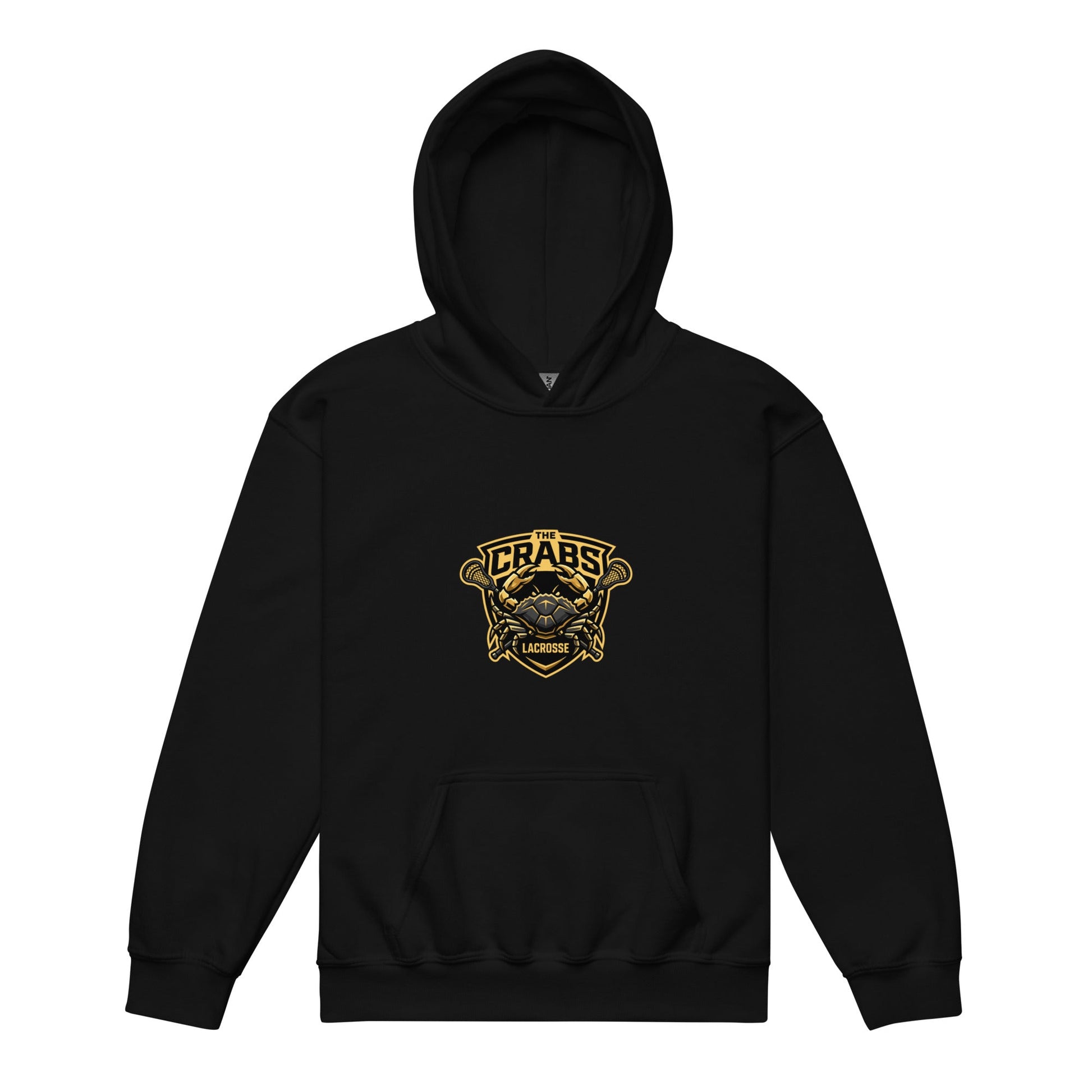 Classic | Youth Hoodie | Crabs lax | Badge Logo