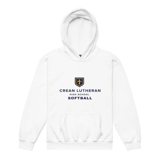 Classic | Youth Hoodie | Crean Lutheran Softball | CLHS SB Logo