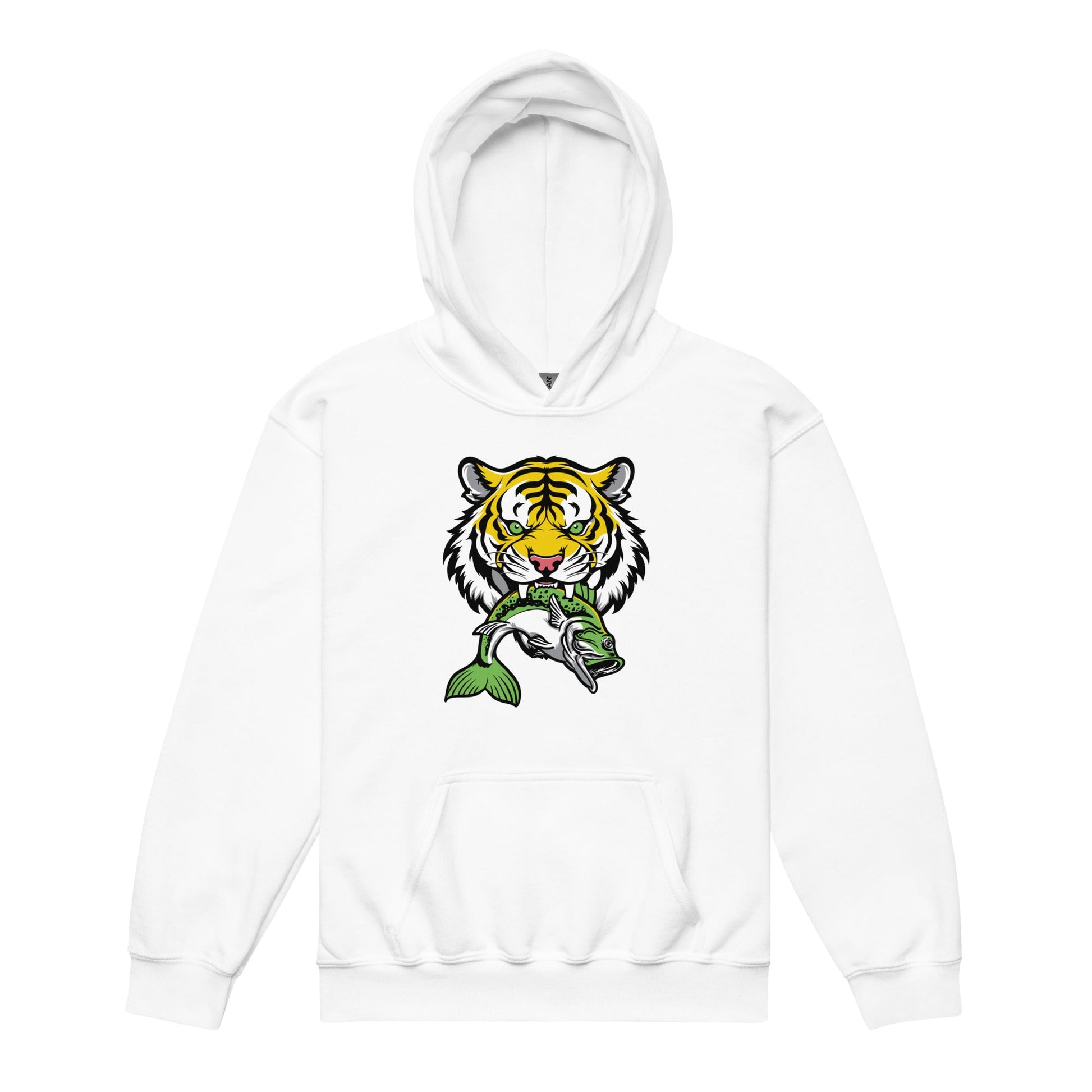 Classic | Youth Hoodie | DeKalb Fishing Team | Mascot Logo