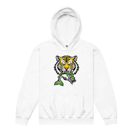 Classic | Youth Hoodie | DeKalb Fishing Team | Mascot Logo