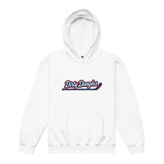 Classic | Youth Hoodie | Dirty Dangles | Script Logo