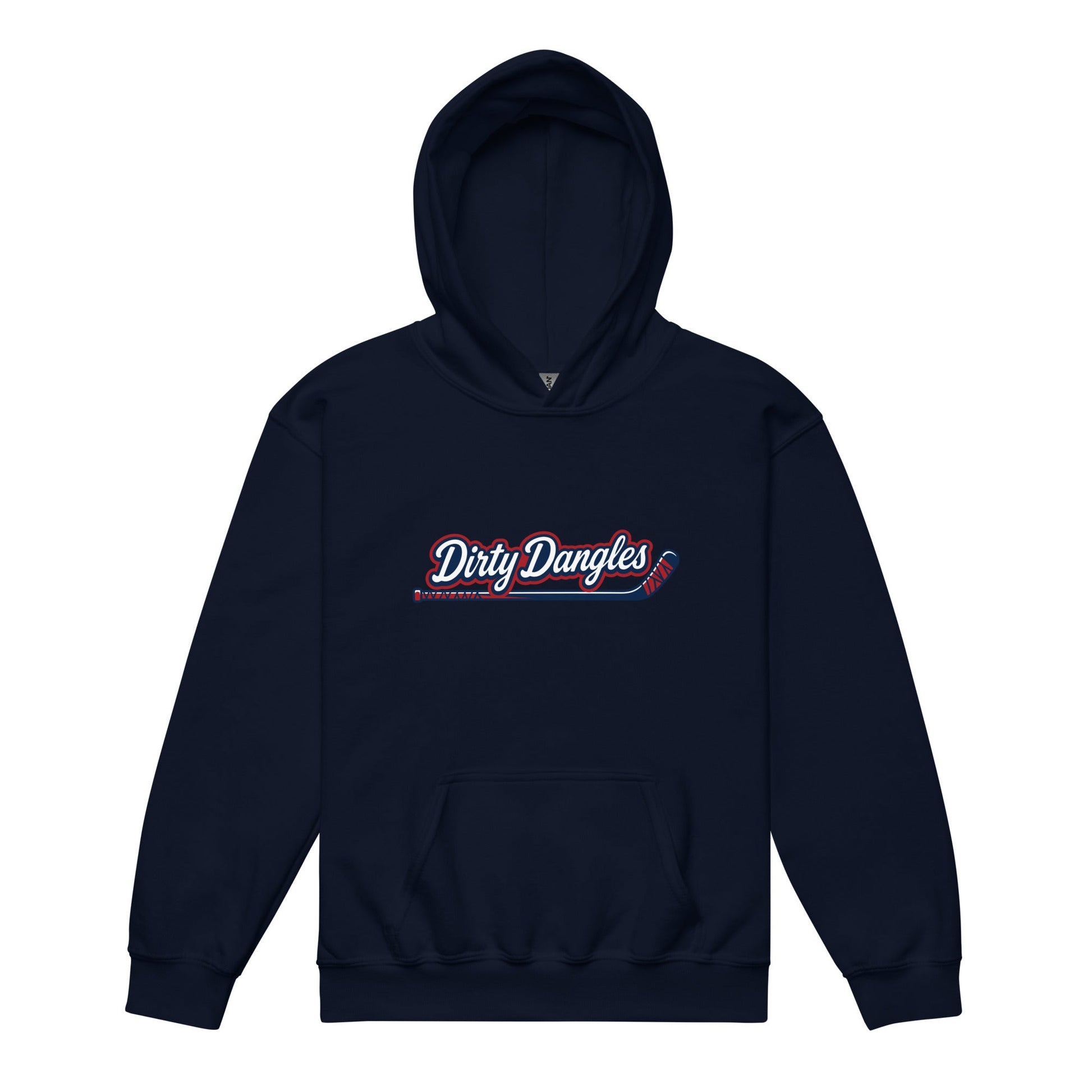 Classic | Youth Hoodie | Dirty Dangles | Script Logo