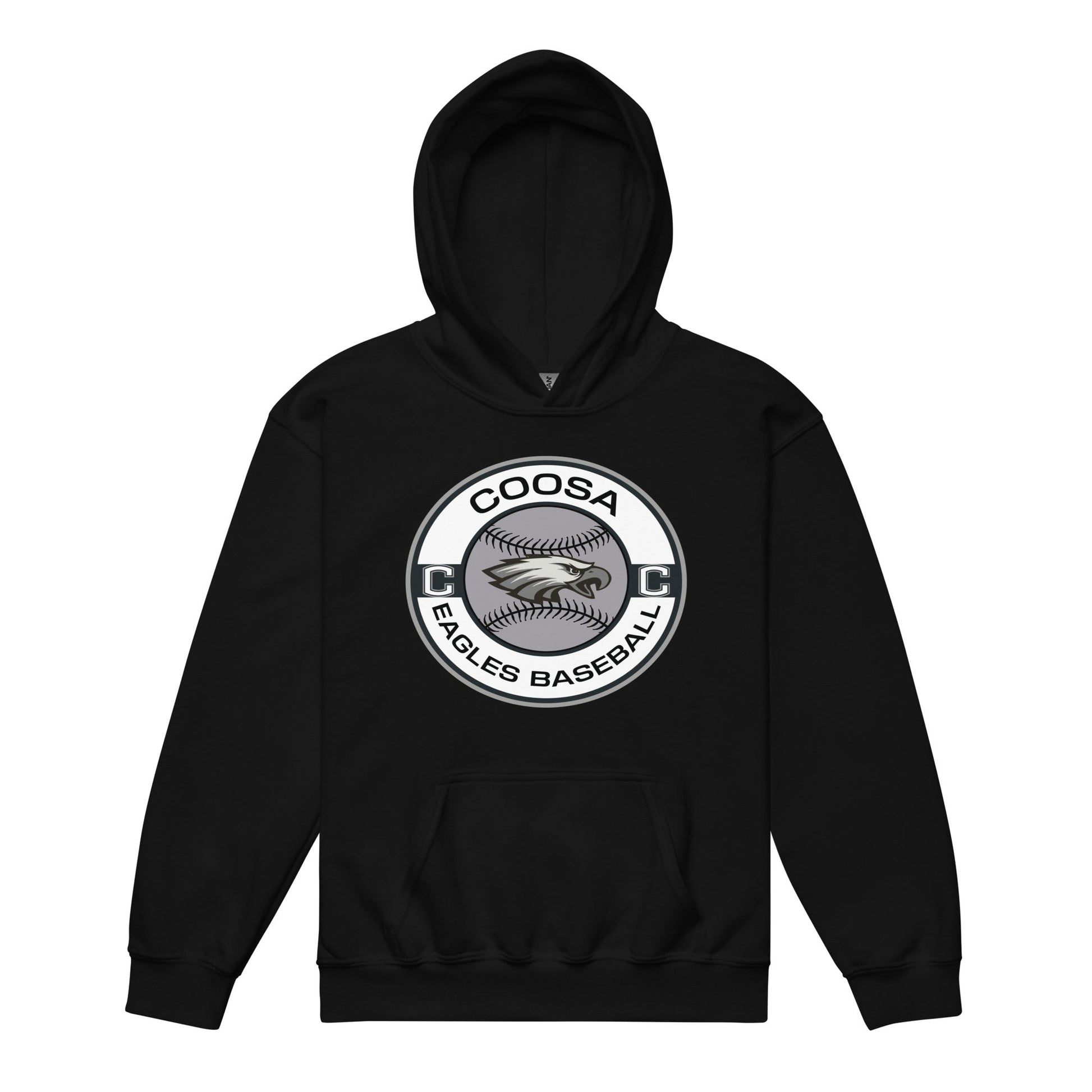 Classic | Youth Hoodie | Eagles Baseball | Badge Logo