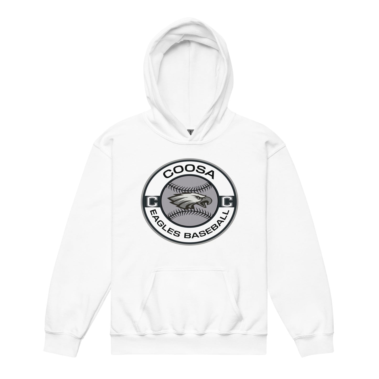 Classic | Youth Hoodie | Eagles Baseball | Badge Logo