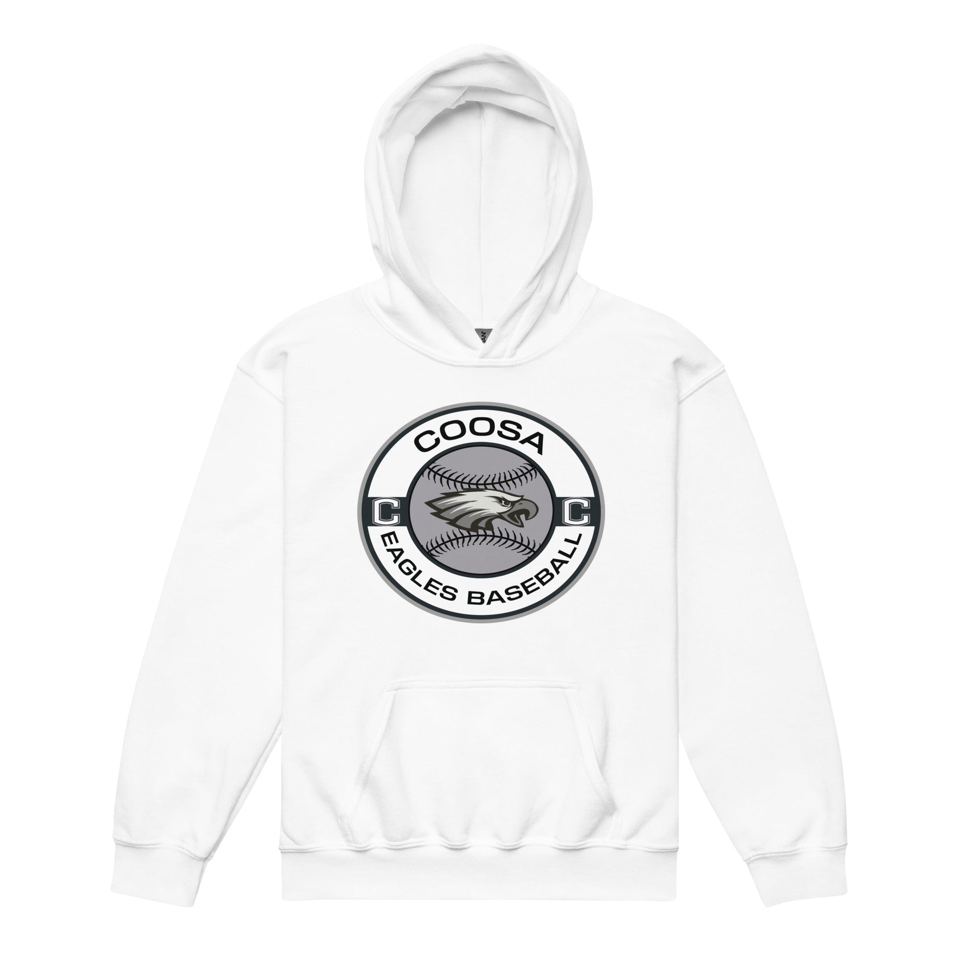 Classic | Youth Hoodie | Eagles Baseball | Badge Logo