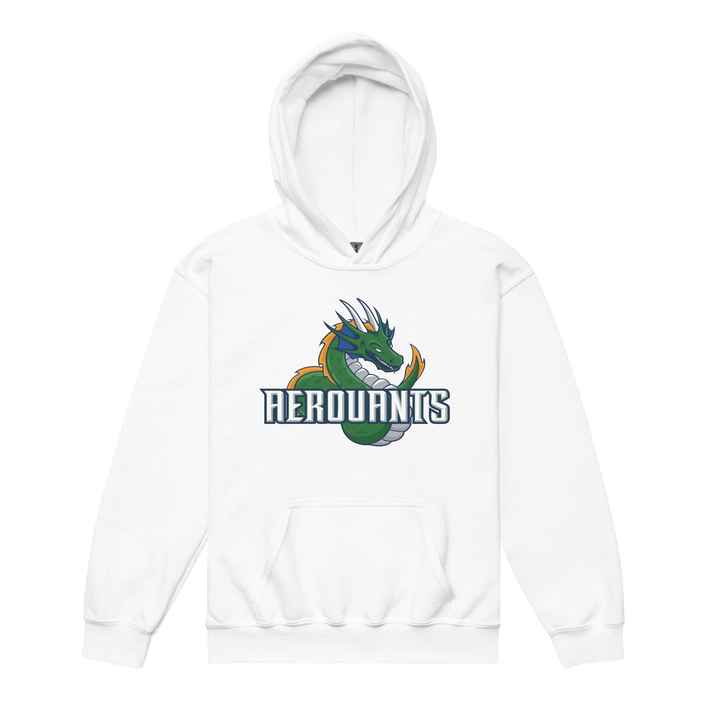 Classic | Youth Hoodie | Emerald High School Baseball | Dragon Logo
