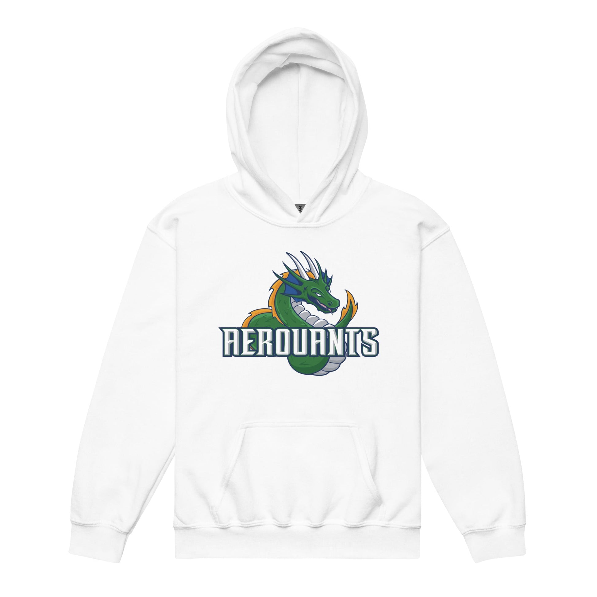Classic | Youth Hoodie | Emerald High School Baseball | Dragon Logo